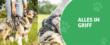 Fellbengel Hundegeschirr mit Griff