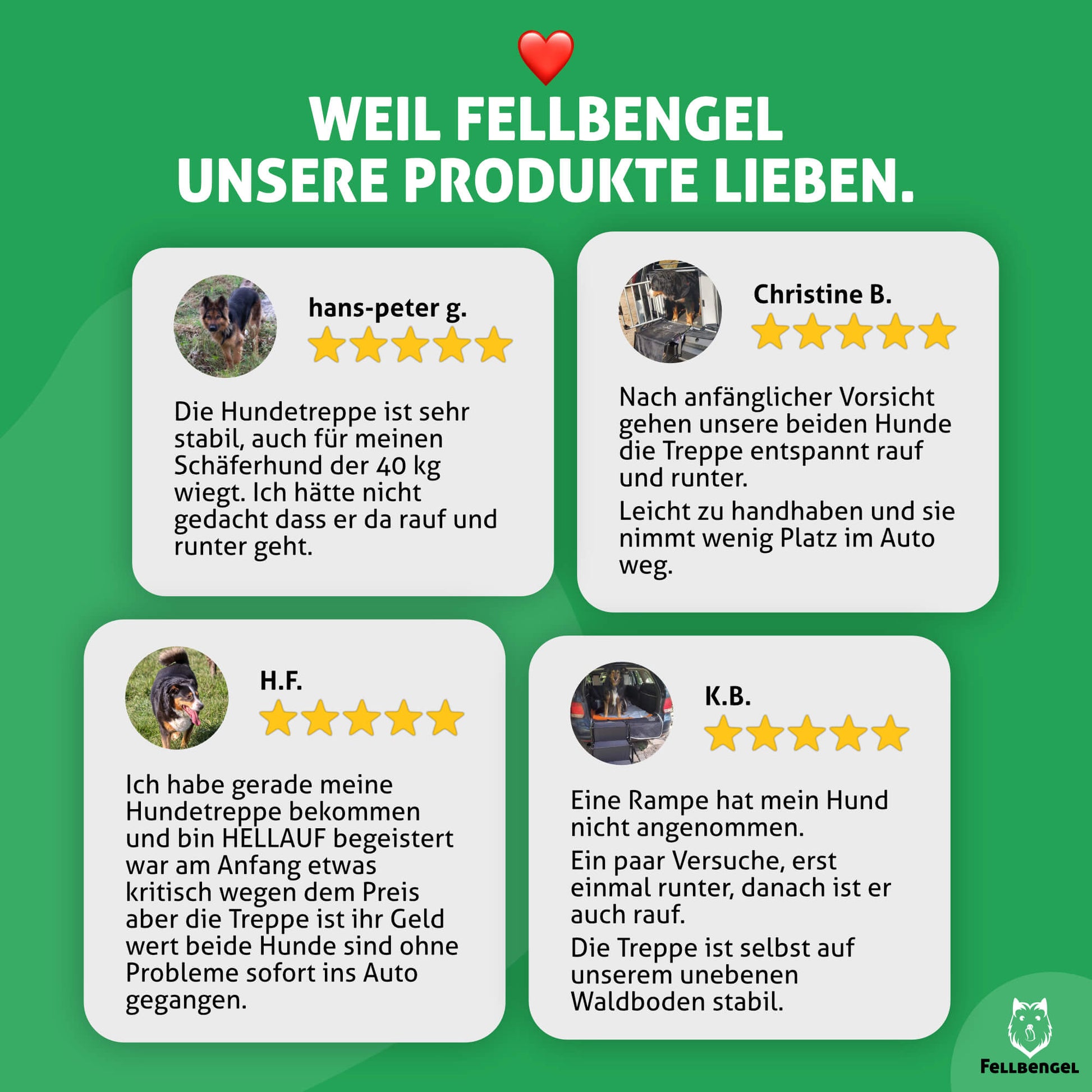 Fellbengel Hundetreppe Auto Bewertungen