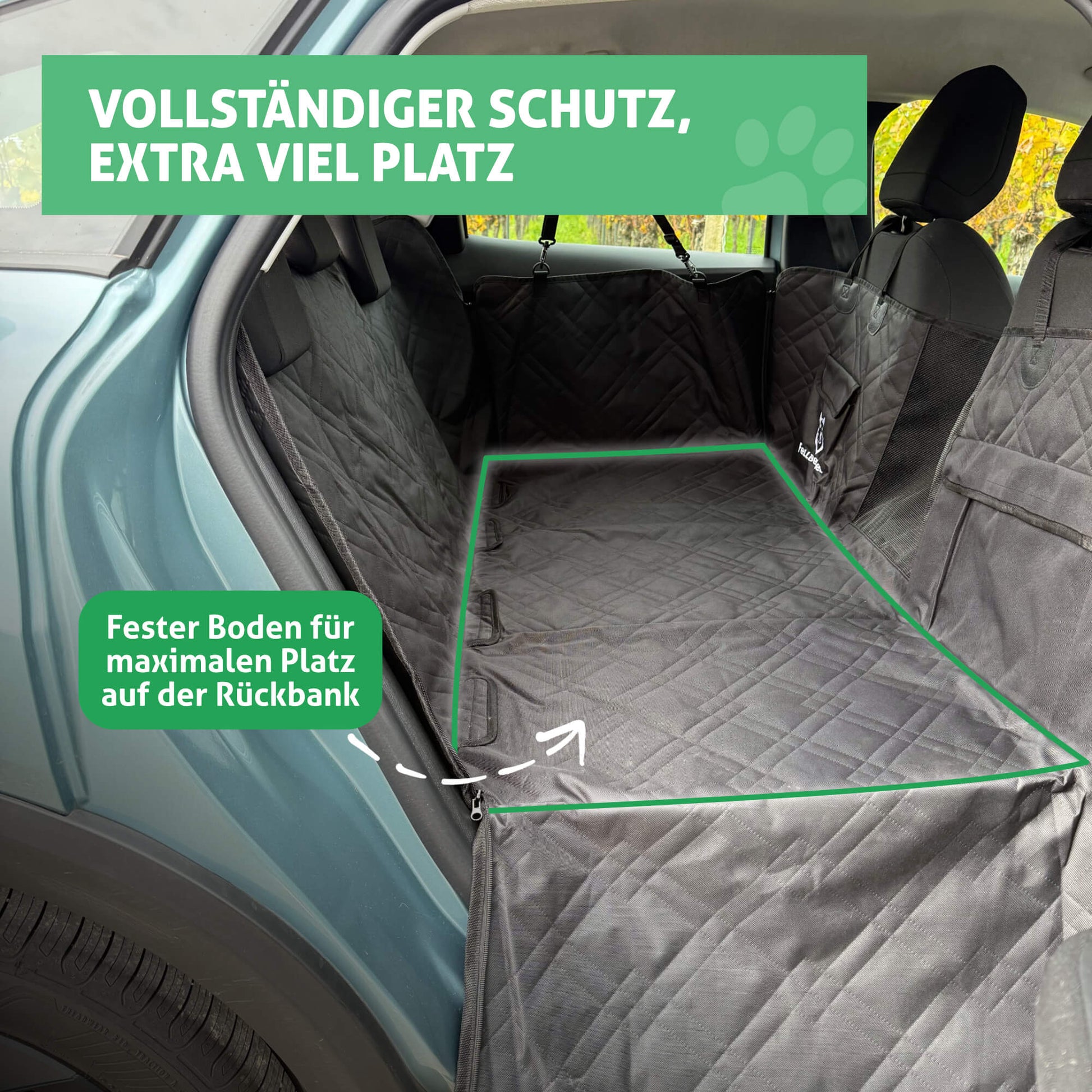 Fellbengel Rücksitzschutz