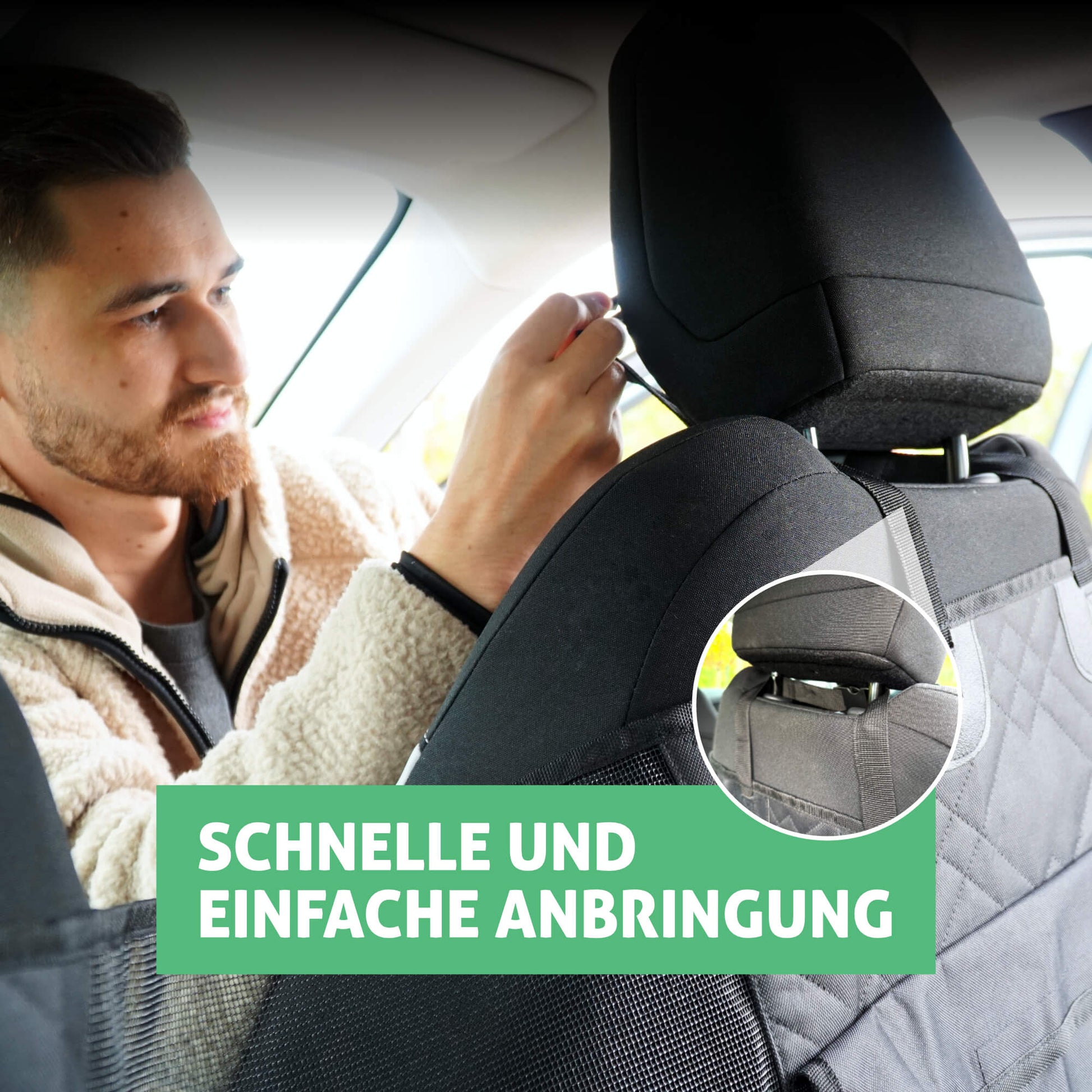 Fellbengel Rücksitzschutz