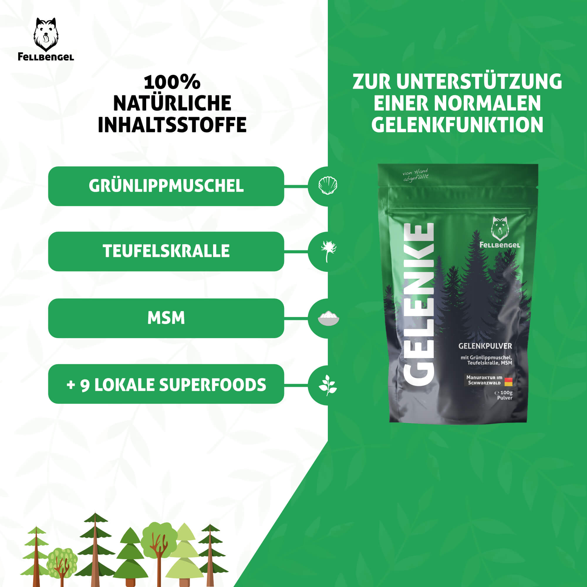 Fellbengel Gelenkpulver Inhaltsstoffe