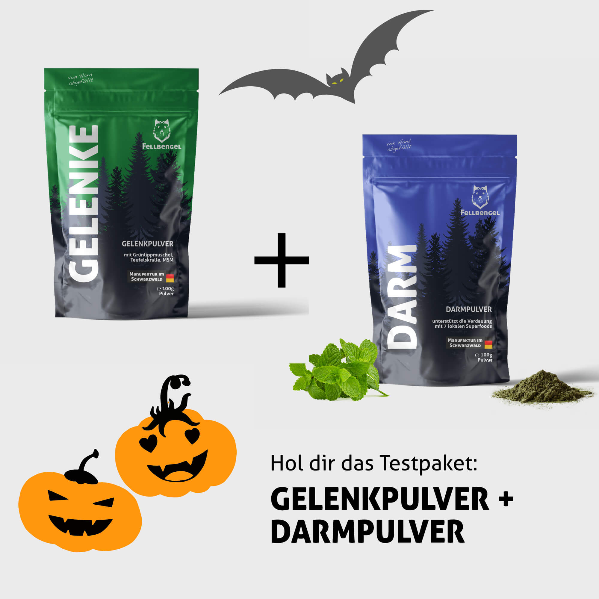Fellbengel Gelenkpulver Darmpulver Testpaket