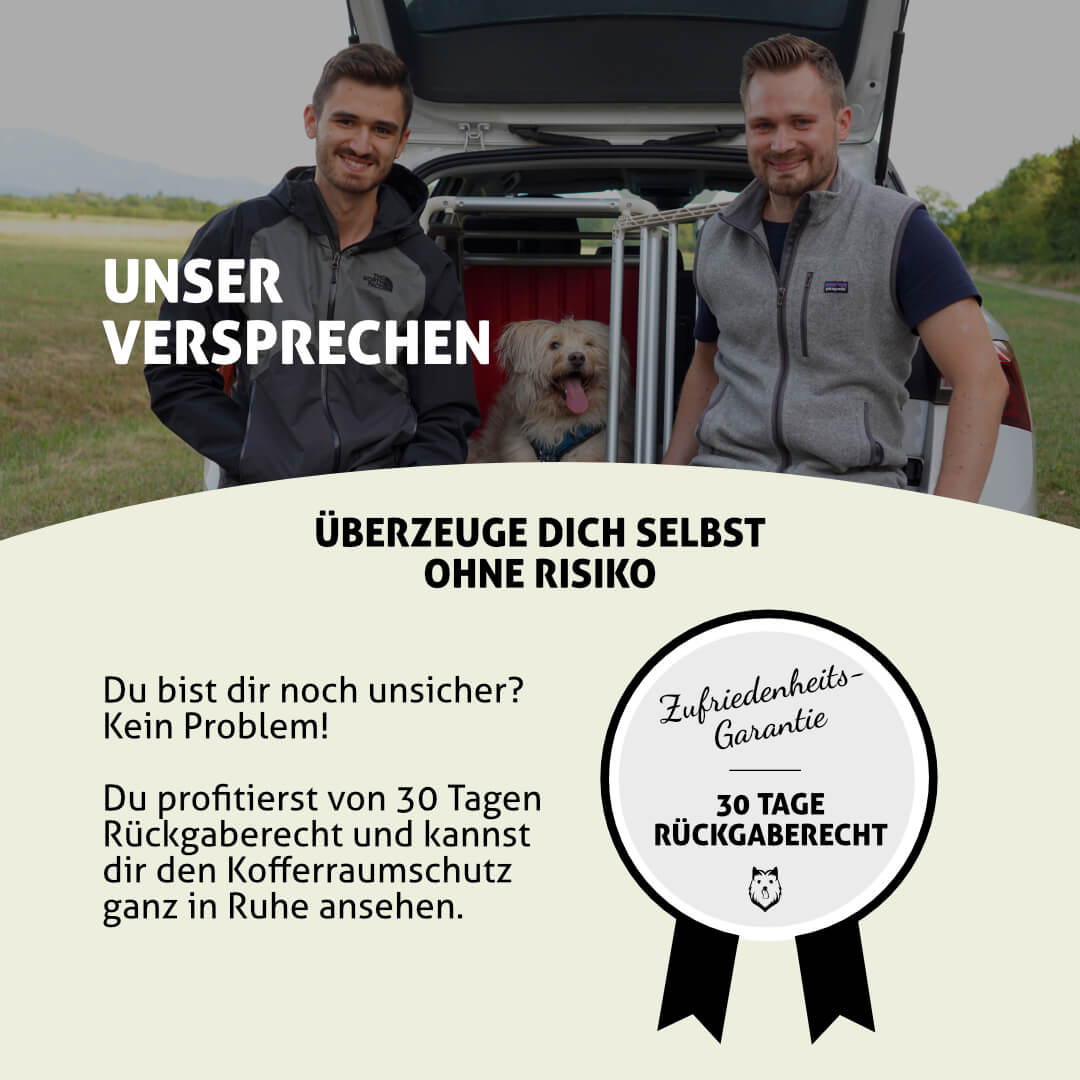 Premium Fellbengel Kofferraumschutz - Rundum Schutz gegen Schmutz und Feuchtigkeit